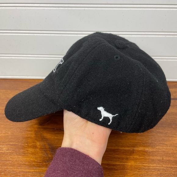 PINK Black Wool Hat - Picture 7 of 8